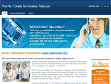 Tablet Screenshot of dialerterminationonline.com